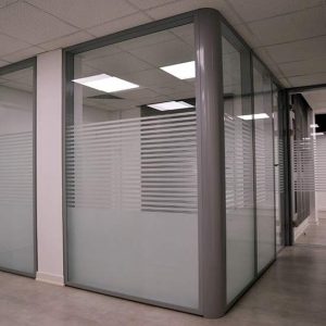 پارتیشن شیشه ای و اداری با شیشه سکوریت