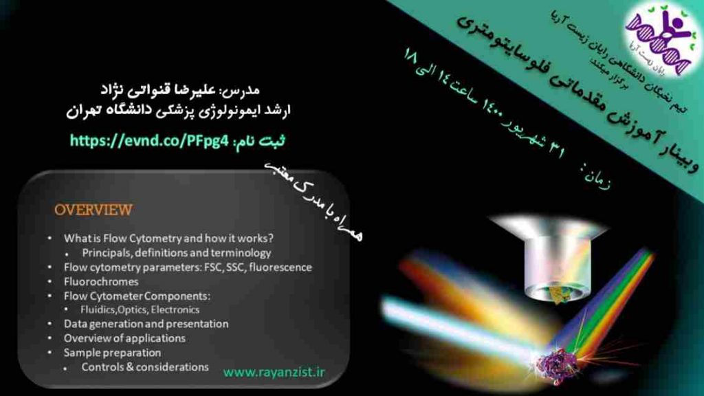 آموزش مقدماتی فلوسایتومتری