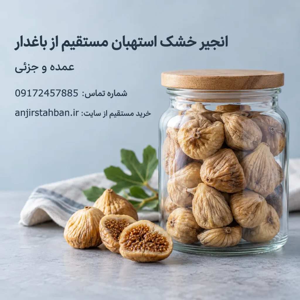 سفارش انجیر خشک استهبان از 1 کیلوگرم تا خرید عمده